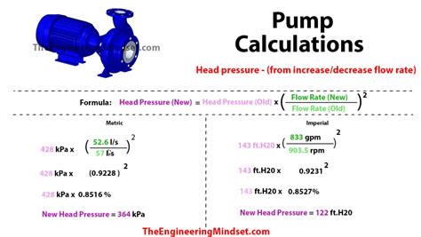 calculation of pump head for centrifugal pump|calculate pump head formula.